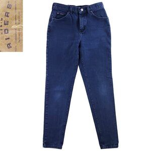 Lee Riders Vintage Jeans High Waisted Tapered USA Union Made Women's "8L" 28x33